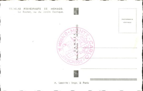 Monaco le Rocher Jardin Exotique – Bild 2