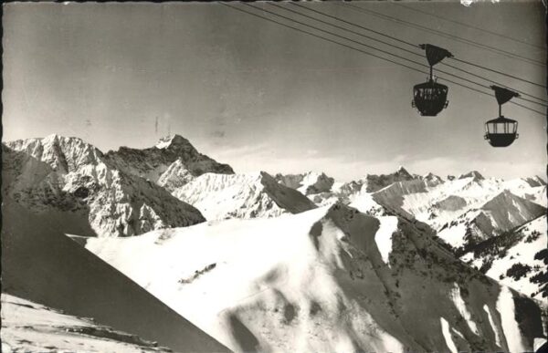 Riezlern Kleinwalsertal Vorarlberg Kanzelwandbahn