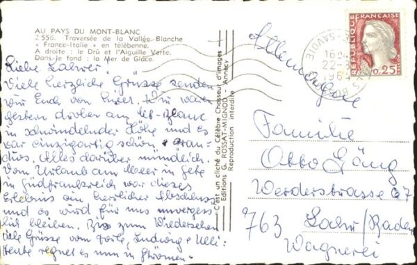 Mont-Blanc Gondel – Bild 2