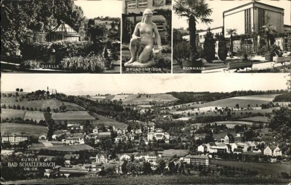 Bad Schallerbach Quelle Brunnenfigur Kurhaus