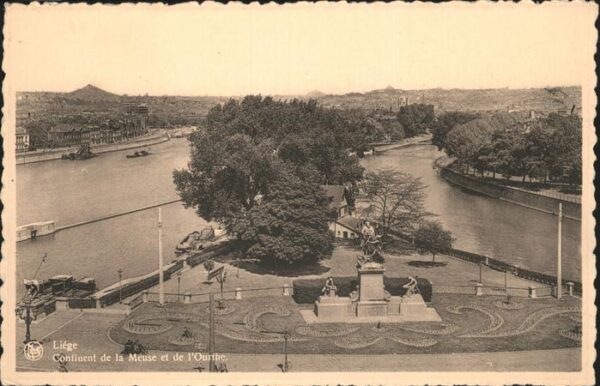 Liege Luettich Confluent Meuse Ourthe