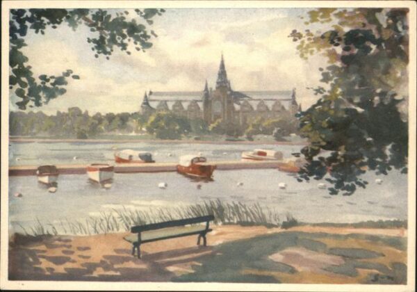 Stockholm Nordiska Museet Schiff