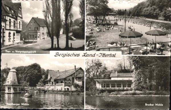 Vergnuegungspark Ittertal Strandbad Brucher Mühle Heidbe