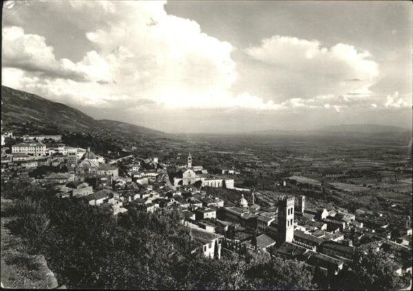 Assisi Umbria Vista della Rocca