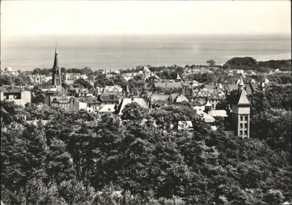 Zoppot Sopot Widok ogolny