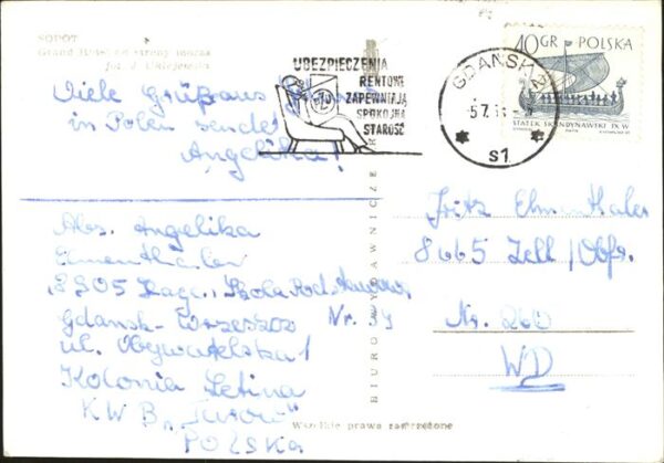 Zoppot Sopot Polen – Bild 2