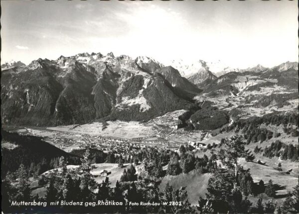 Bludenz Vorarlberg Muttesberg
Rhätikon