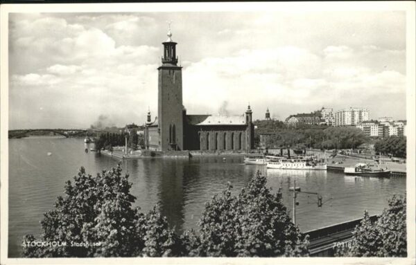 Stockholm Stadshuset Schiff