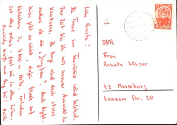 Kaukasus [handschriftlich] – Bild 2