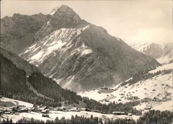 Kleinwalsertal Riezlern Mittelberg Widderstein