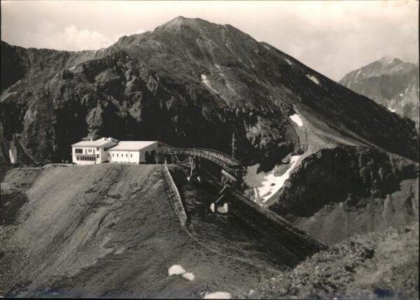 Kleinwalsertal Kanzelwandbahn Bergstation