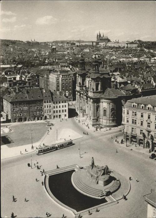 Prag Prahy Prague Strassenbahn