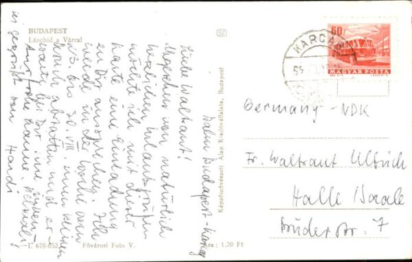 Budapest Lanchid Varral – Bild 2