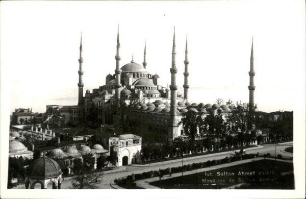 Istanbul Constantinopel Mosquee de Sultan Ahmet