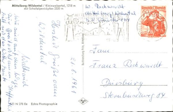 Mittelberg Kleinwalsertal Wildental Schafalpenköpfen – Bild 2