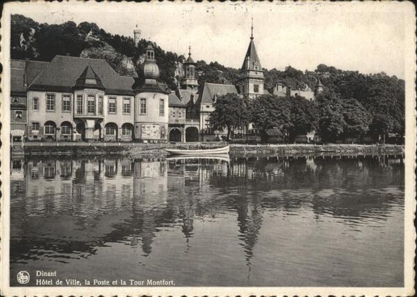 Dinant Wallonie Hotel de Ville Poste Tour Monfort