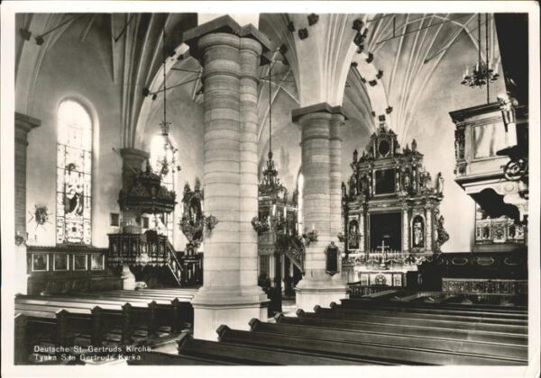 Stockholm Deutsche St. Gertruds Kirche Tyska Sta.
