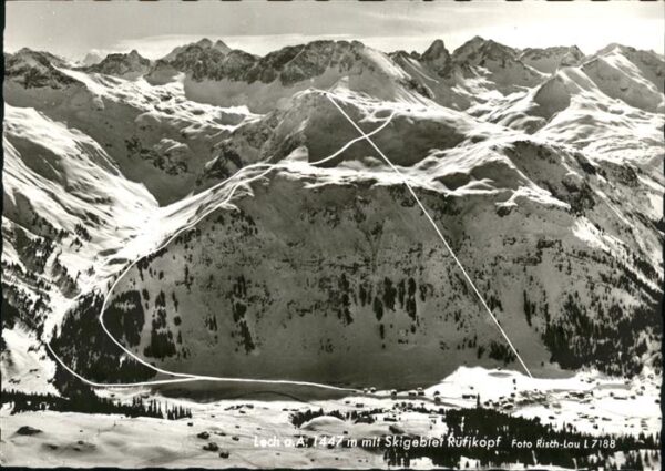 Lech Rüfikopf Skigebiet