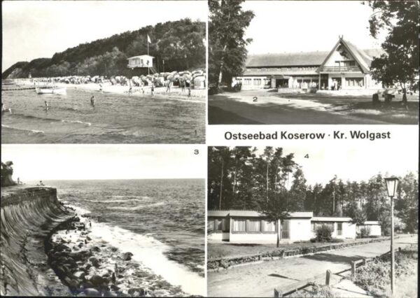 Koserow Strand Küste Ferienobjekte