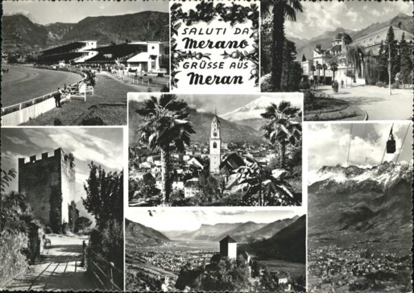 Merano Meran Ortsansichten