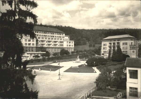 Luhacovice Platz der Roten Armee Sanatorium Palace