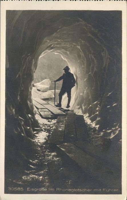 Gletscher Eisgrotte Rhonegletscher