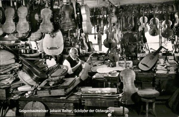 Geige Geigenbaumeister Johann Reiter Oktavgei