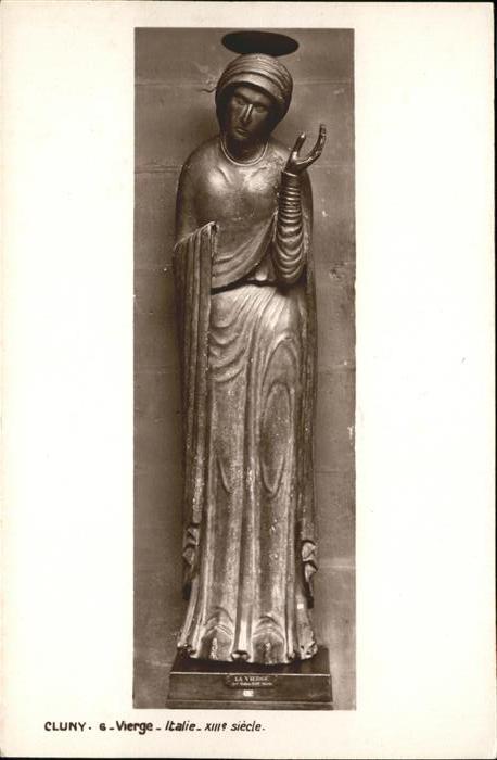 Skulpturen Cluny Vierge Italien
