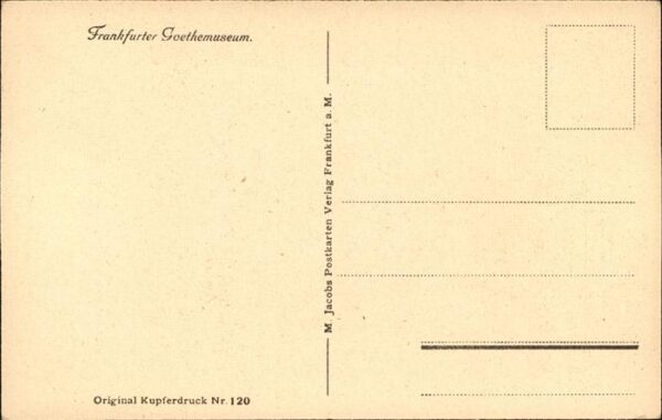 Goethe Johann Wolfgang von Frau Rat Goethe Prinzessin Frankfurt Go – Bild 2