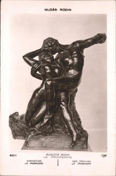 Skulpturen Musee Rodin Auguste Rodin Frühling