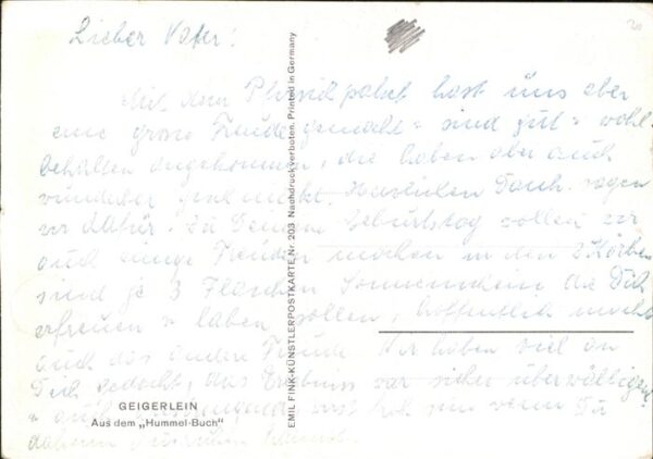 Hummel Nr. Geigerlein Geige Kind – Bild 2