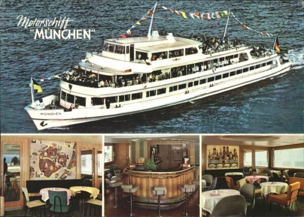 Schiffe Ships Navires Motorschiff München