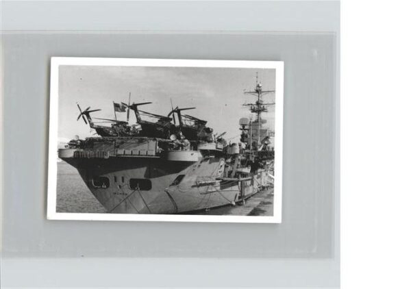 Schiffe Ships Navires Hubschrauber