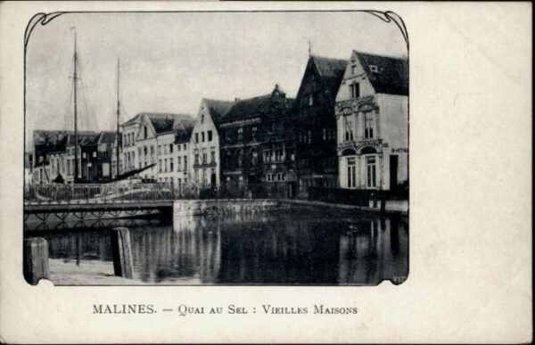 Malines Mechelen Flandre Malines Vieilles Maison
