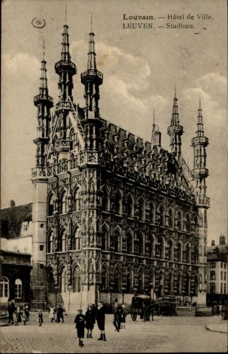 Louvain Flandre Louvain Leuven Hotel de Ville Stadhuis
