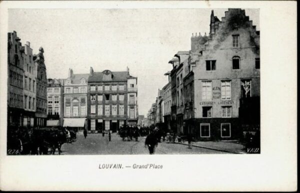 Louvain Flandre Louvain Grand Place