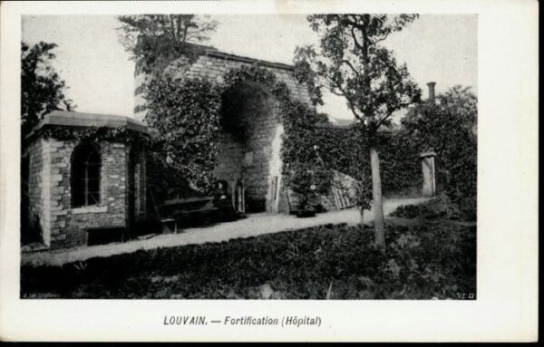 Louvain Flandre Louvain Fortification Hopital