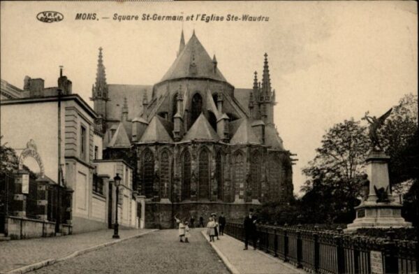 Mons Hainaut Mons Square St. Germain Eglise Ste. Wau