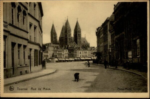 Tournai Hainaut Tournai Rue de Maux