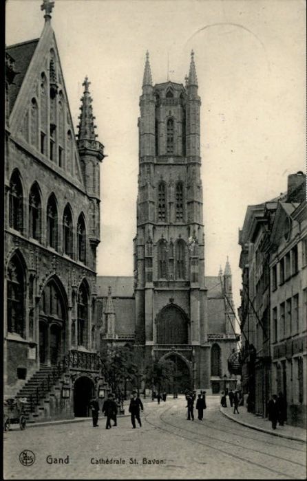Gand Belgien Gand Cathedrale St. Bavon