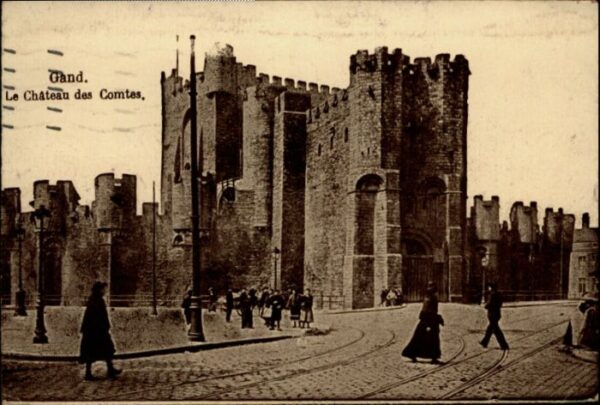 Gand Belgien Gand Chateau Comtes