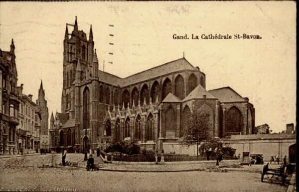 Gand Belgien Gand Cathedrale St. Bavon