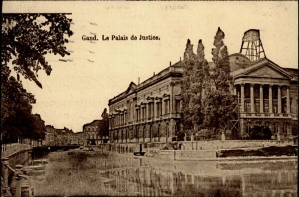 Gand Belgien Gand Palais Justice