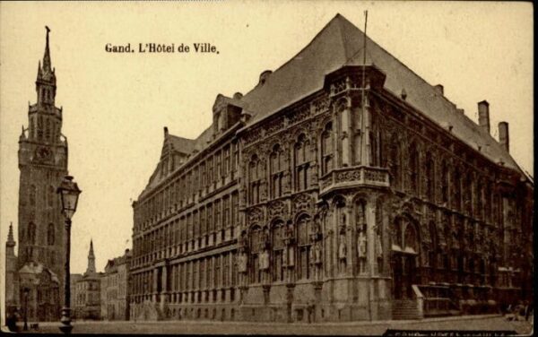 Gand Belgien Gand Hotel de Ville