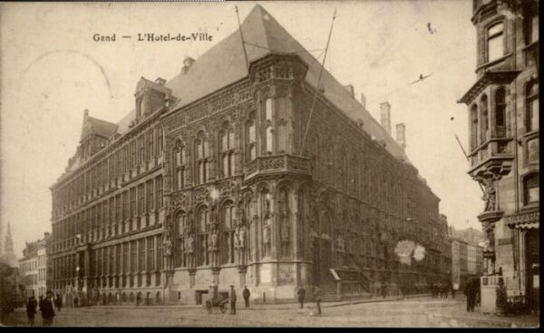 Gand Belgien Gand Hotel de Ville