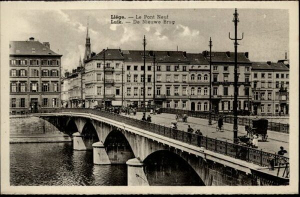 Liege Luettich Liege Luik Pont Neuf Nieuwe Brug