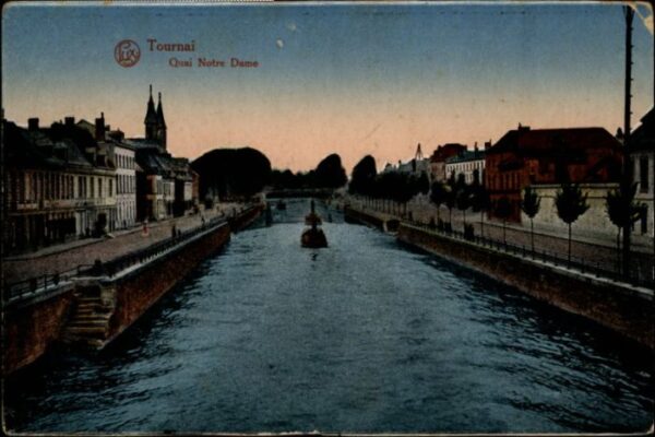 Tournai Hainaut Tournai Quai Notre Dame