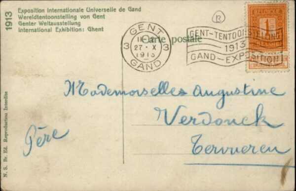 Gand Belgien Gand Cour Honneur Ehren-Halle – Bild 2