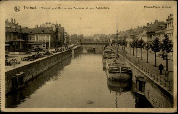 Tournai Hainaut Tournai Marche Poissons Quai Saint-Bric