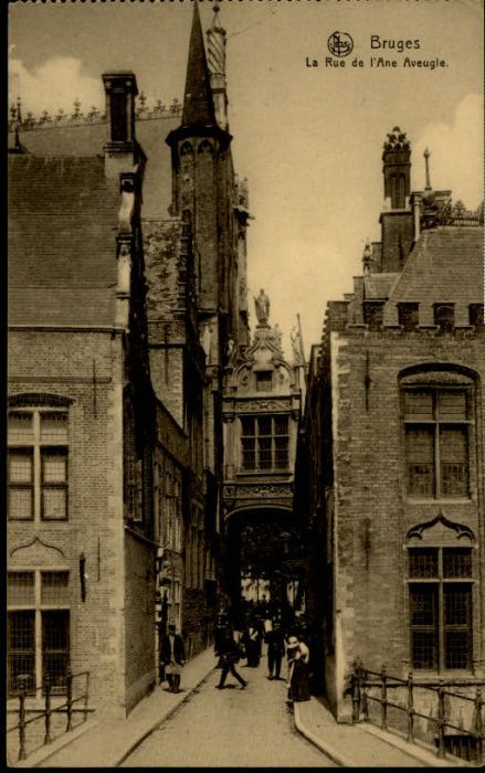 Bruges BRUGGE Belgie Bruges Rue Ane Aveugle